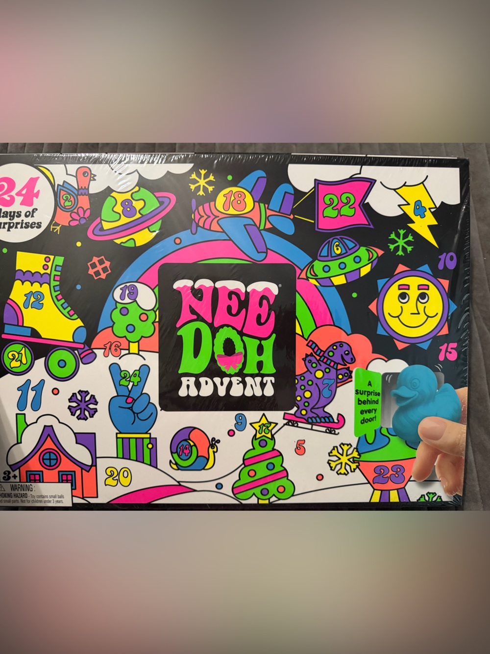 Needoh advent calendar (box has some damage)